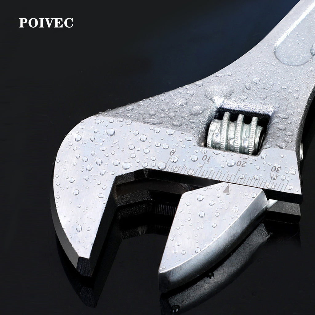 POIVEC Adjustable Wrench, Multi-Function Universal Shifter Spanner, Available in Multiple Sizes