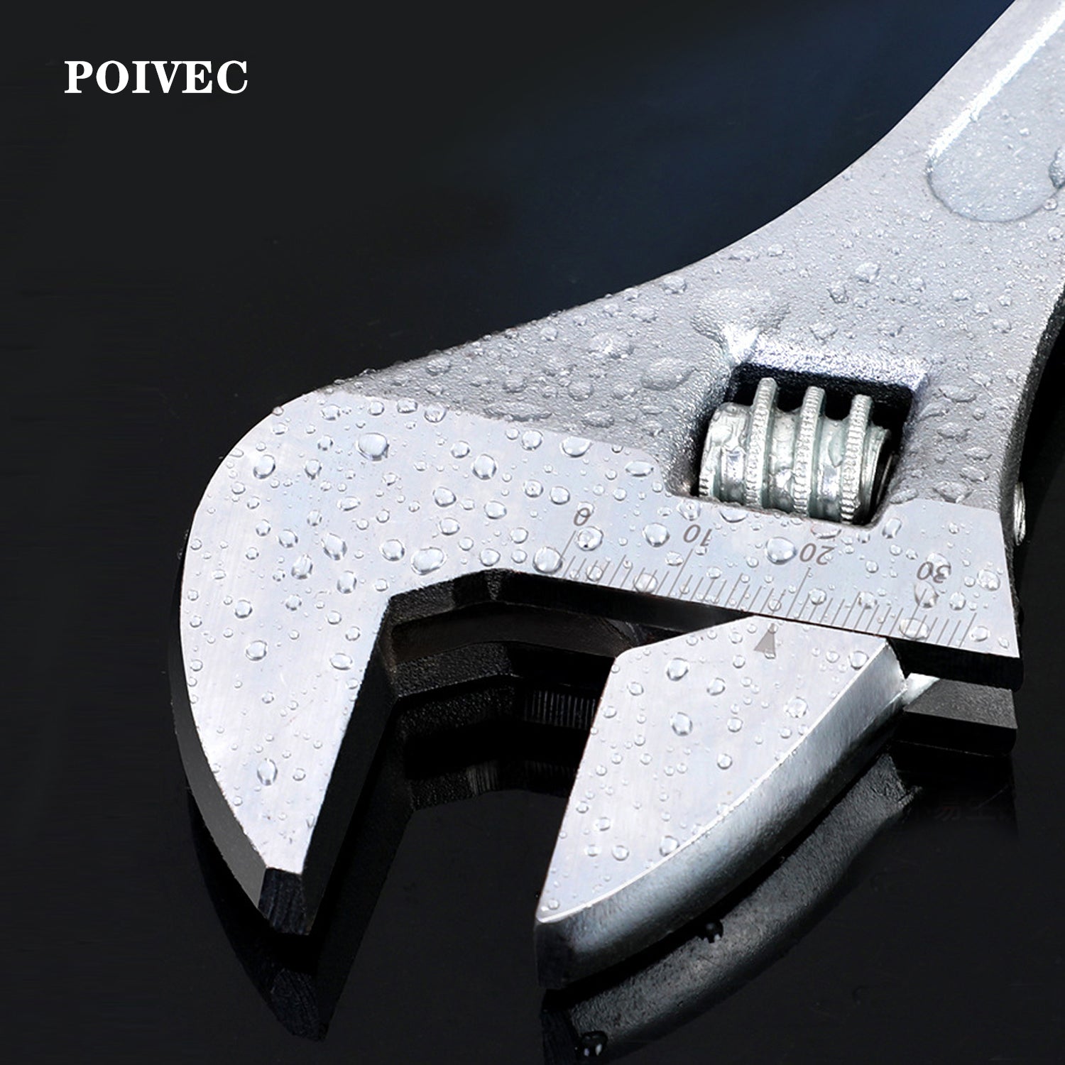 POIVEC Adjustable Wrench, Multi-Function Universal Shifter Spanner, Available in Multiple Sizes