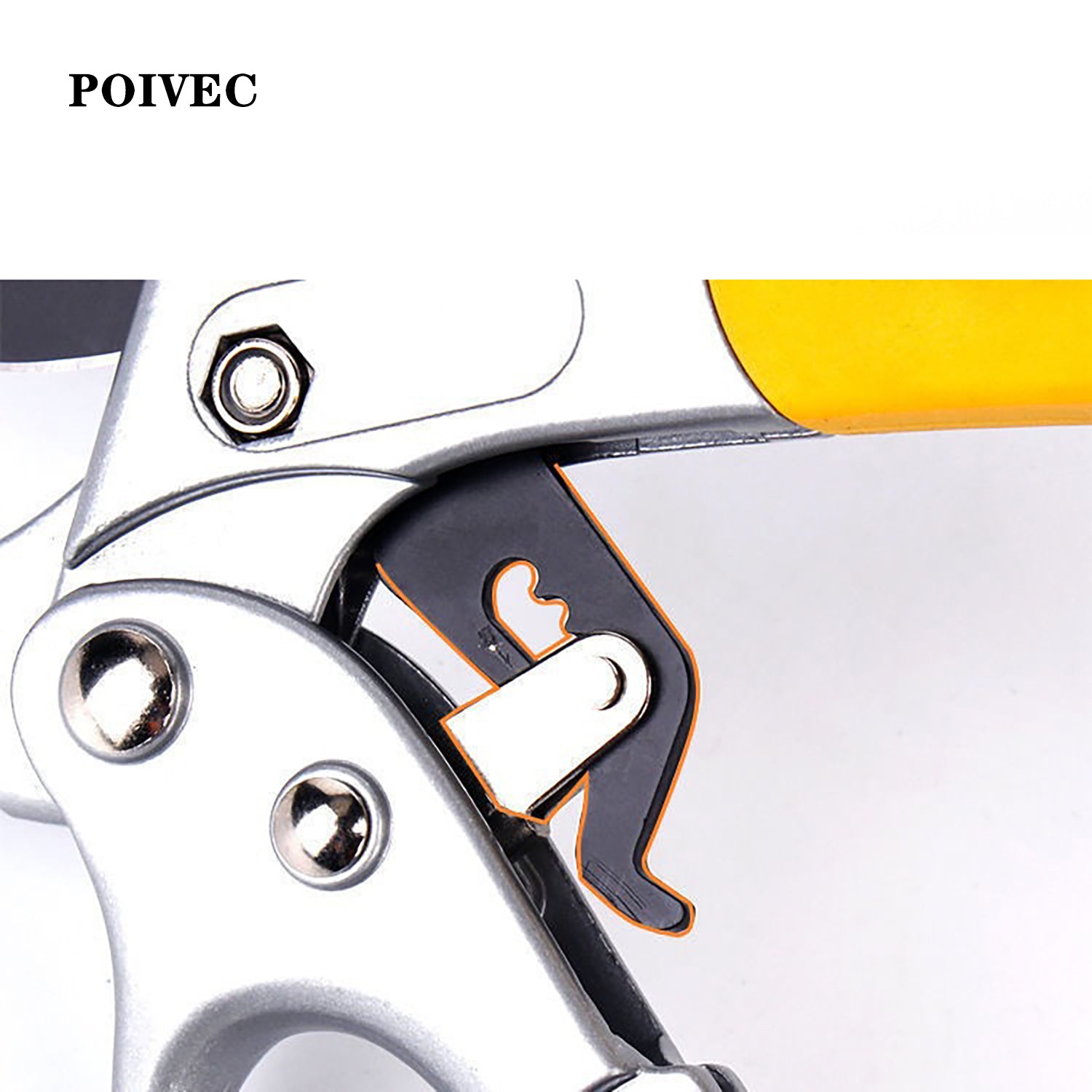 POIVEC Garden Pruning Shears, Labor-Saving Bypass Pruner for Fruit Trees, Flowers and Thick Branches