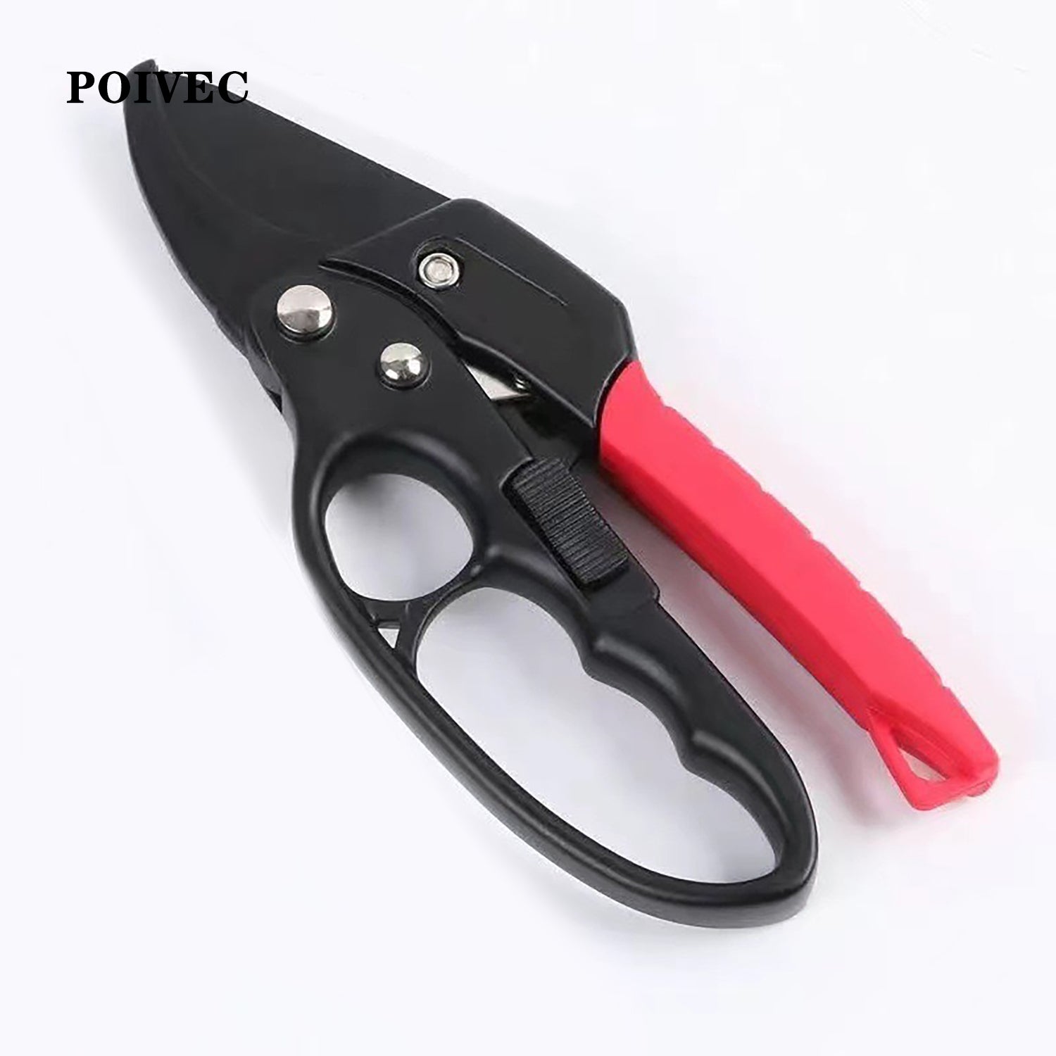 POIVEC Garden Pruning Shears, Labor-Saving Bypass Pruner for Fruit Trees, Flowers and Thick Branches