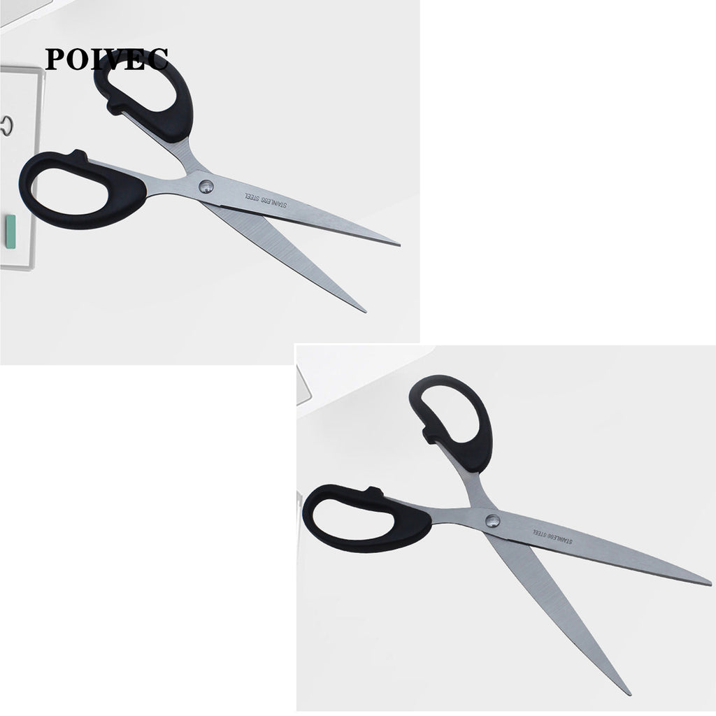 POIVEC Small Multipurpose Scissors, Stainless Steel Office and Household Scissors