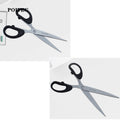 POIVEC Small Multipurpose Scissors, Stainless Steel Office and Household Scissors