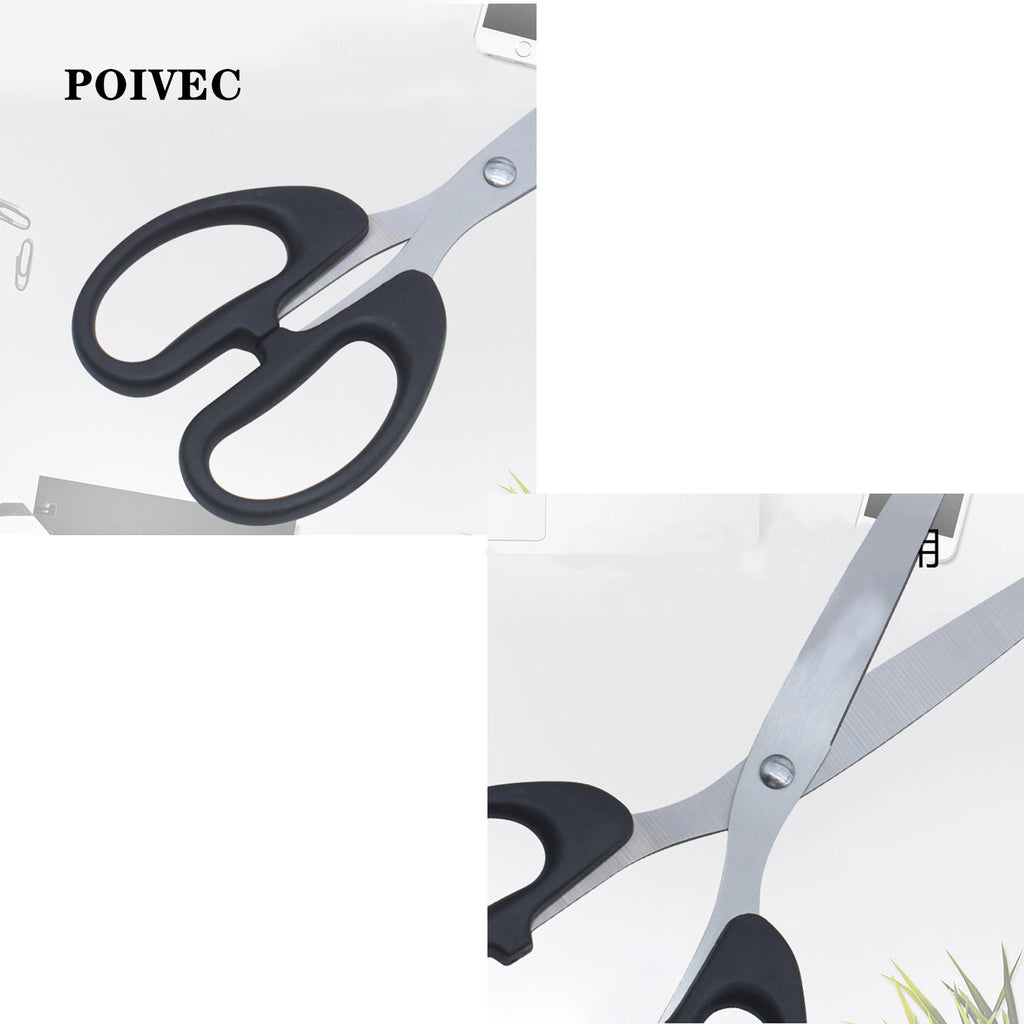 POIVEC Small Multipurpose Scissors, Stainless Steel Office and Household Scissors