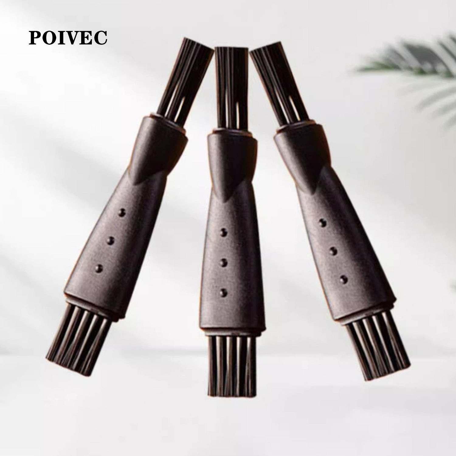 POIVEC Electric Shaver Cleaning Brushes, Small Razor Cleaning Brush for Clipper Blades, Trimmers and Electric Razor Heads