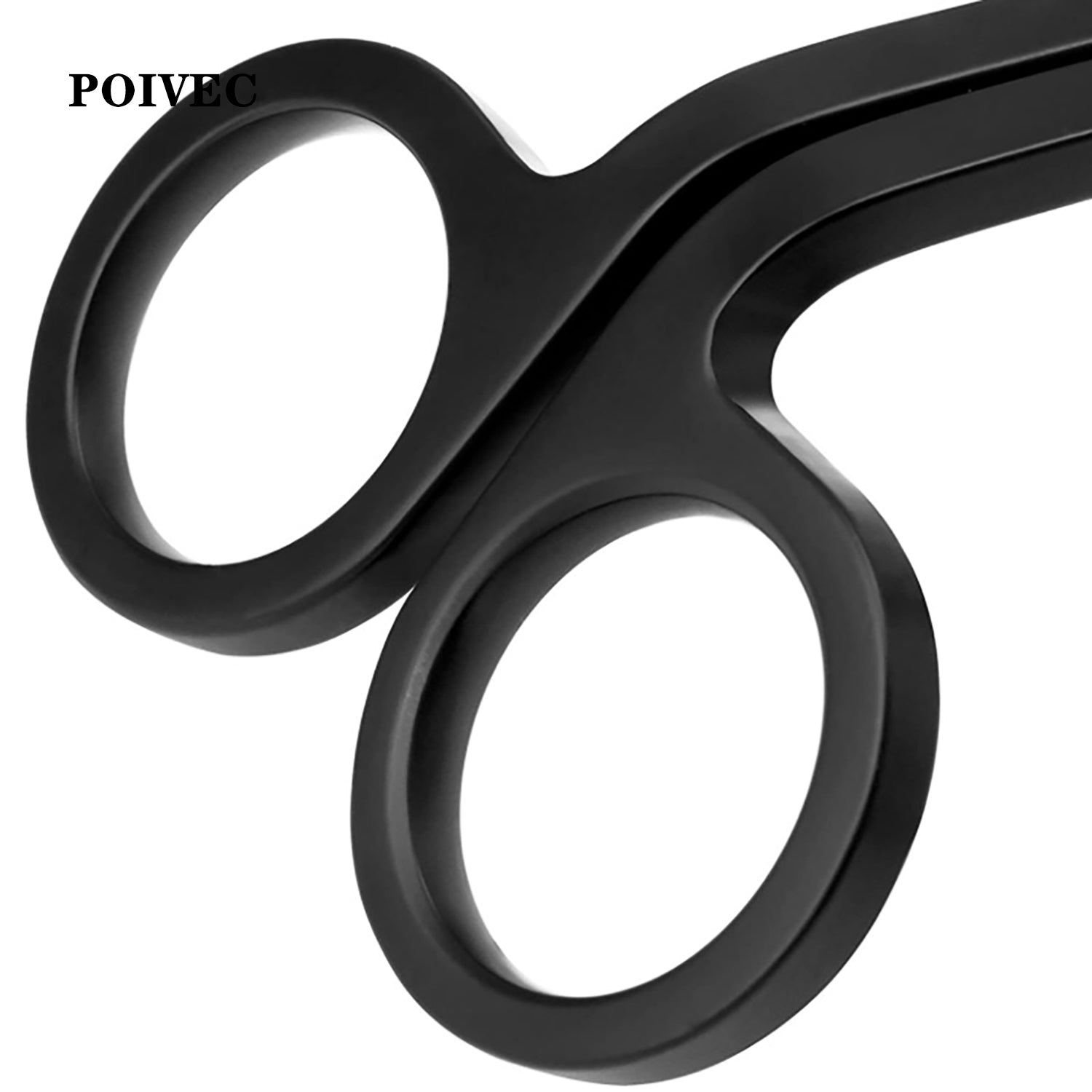 POIVEC Black Stainless Steel Candle Wick Trimmer, Wick Cutter Scissors for Scented Candles
