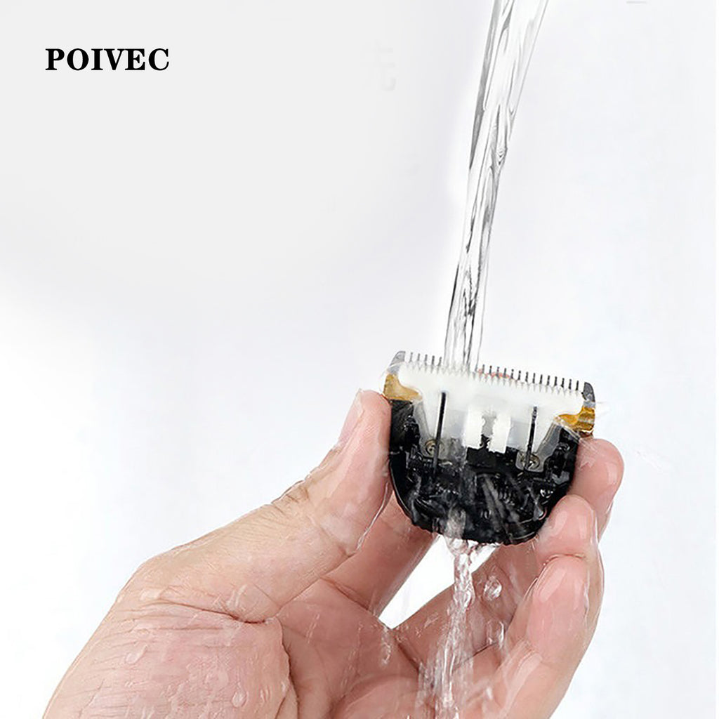 POIVEC Dog Grooming Clippers Kit, Rechargeable Cordless Pet Hair Trimmer, Electric Pet Shaver for Dogs and Cats