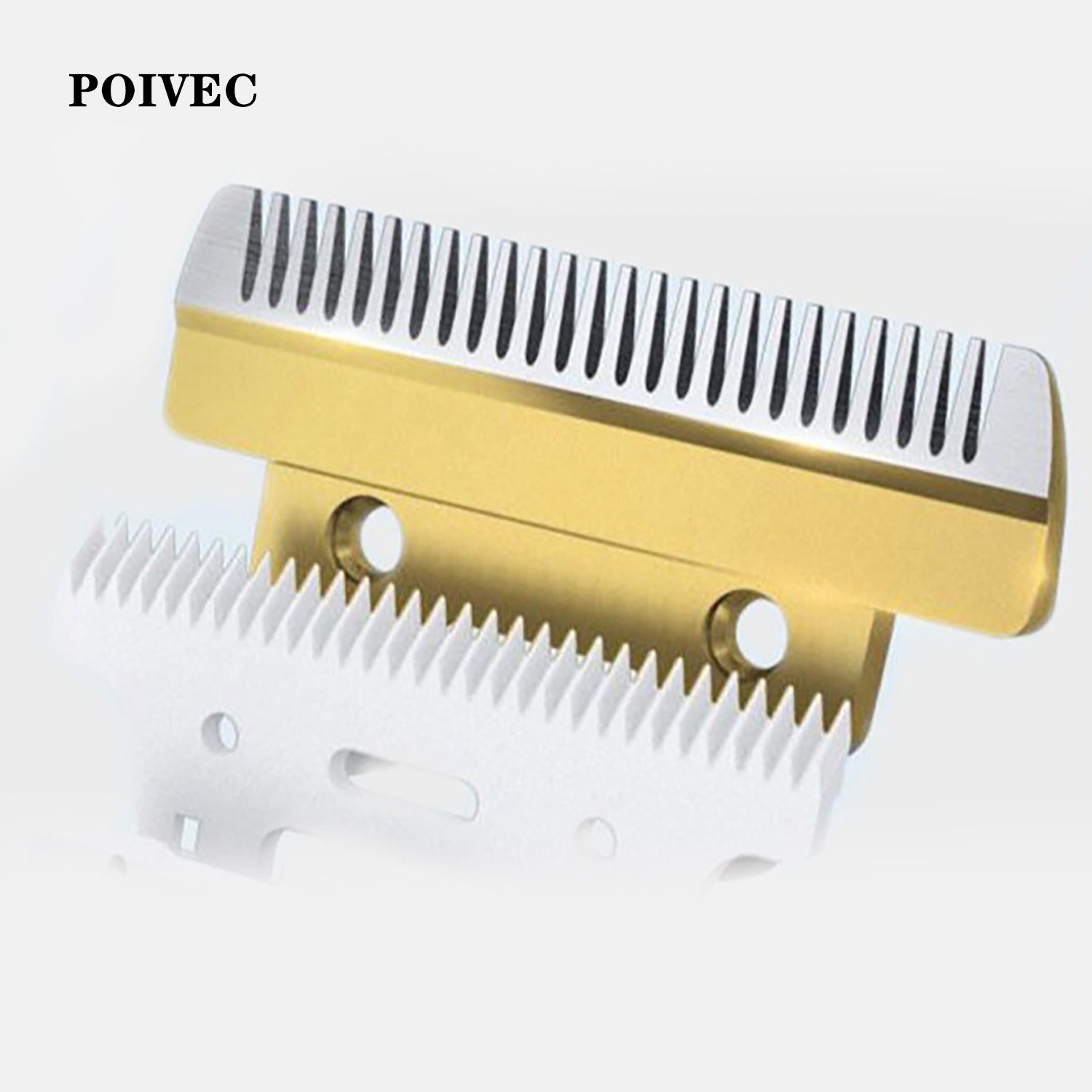 POIVEC Dog Grooming Clippers Kit, Rechargeable Cordless Pet Hair Trimmer, Electric Pet Shaver for Dogs and Cats