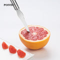 POIVEC Stainless Steel Orange Peeler Tool, Grapefruit Knife and Citrus Sectioning Cutter