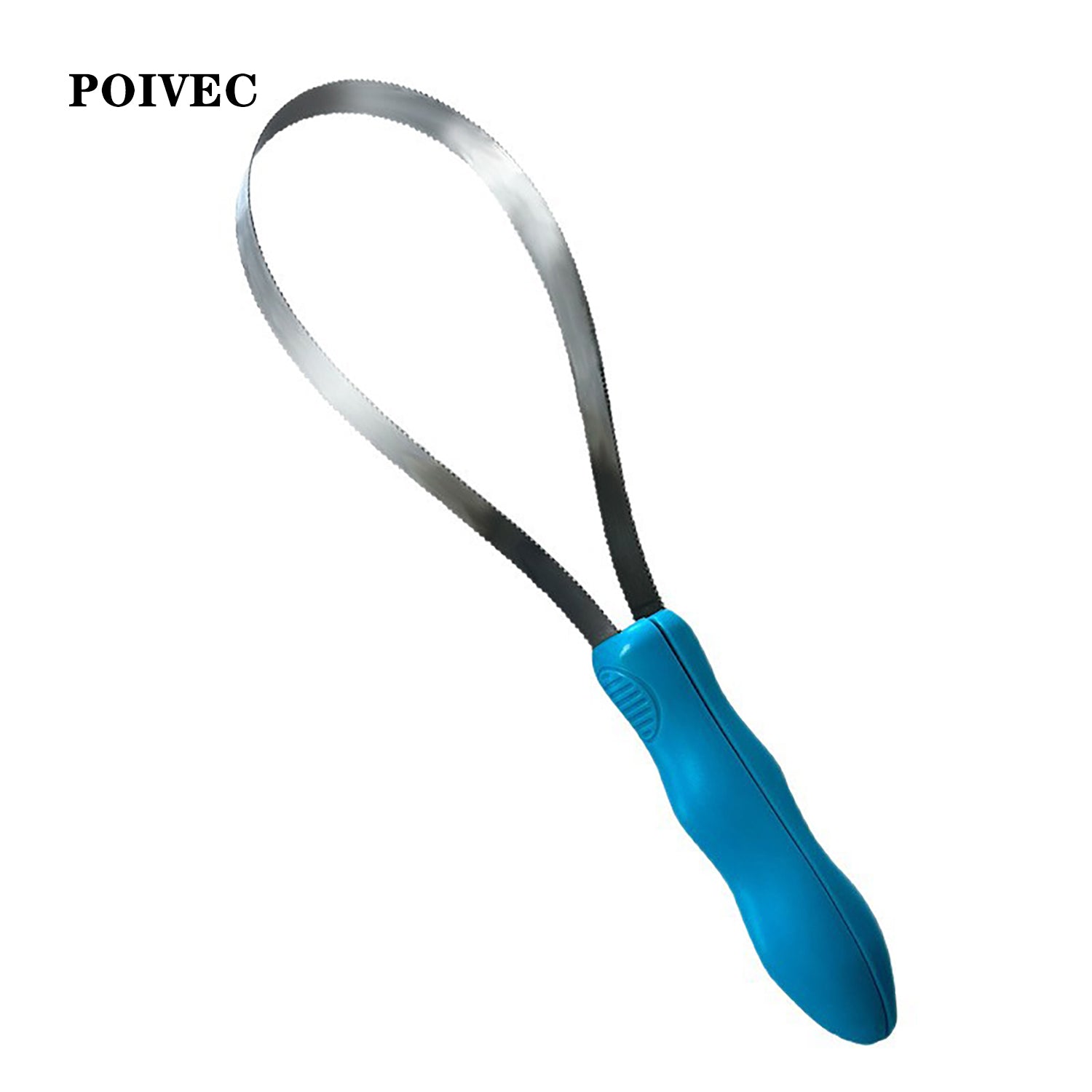 POIVEC Dog and Cat Deshedding Brush, Pet Grooming Hair Remover Comb with Single Loop and Double Loop Design